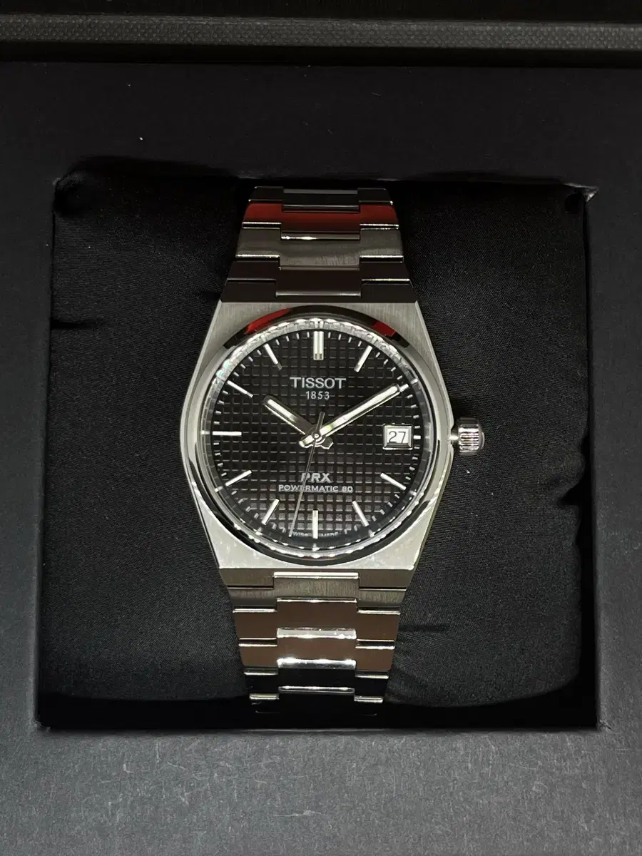 Tissot prx 파워매틱 80 35mm 오토매틱 티쏘